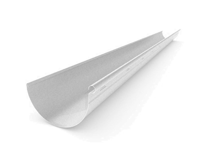 Half Round Gutter Slotted