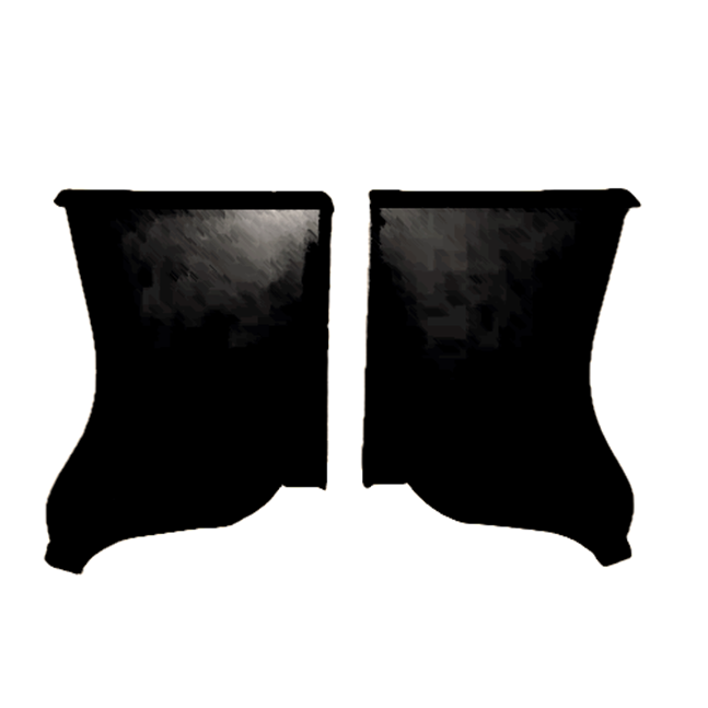 Matt Flat Back gutter stop end