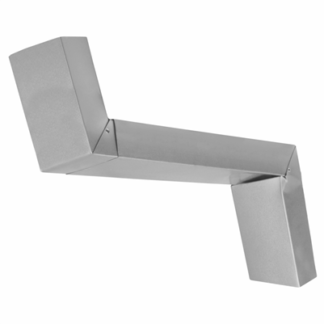 Zinc Downpipe - Offset