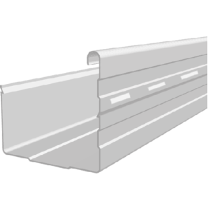 Zinc Fascia Slotted