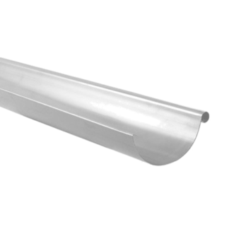 Zinc Half Round Gutter - Plain