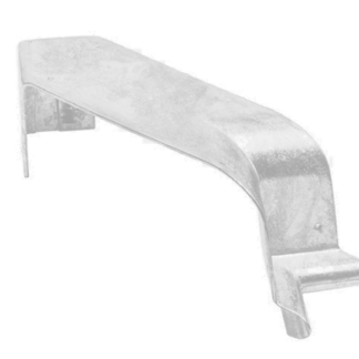 ZINC Quad Gutter 115mm internal Cast Angle 90deg