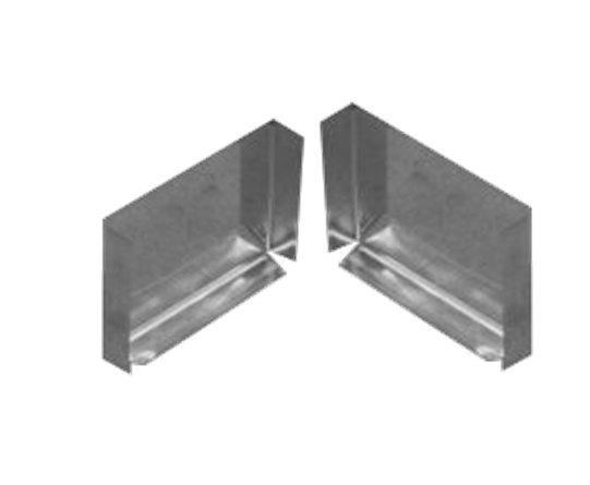 Zinc Squareline stop end