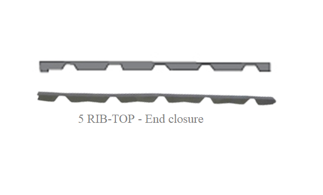 End Closure 5 Rib-top