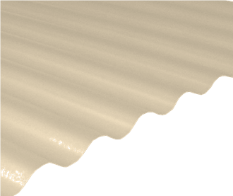 Solasafe - corrugated - Cream